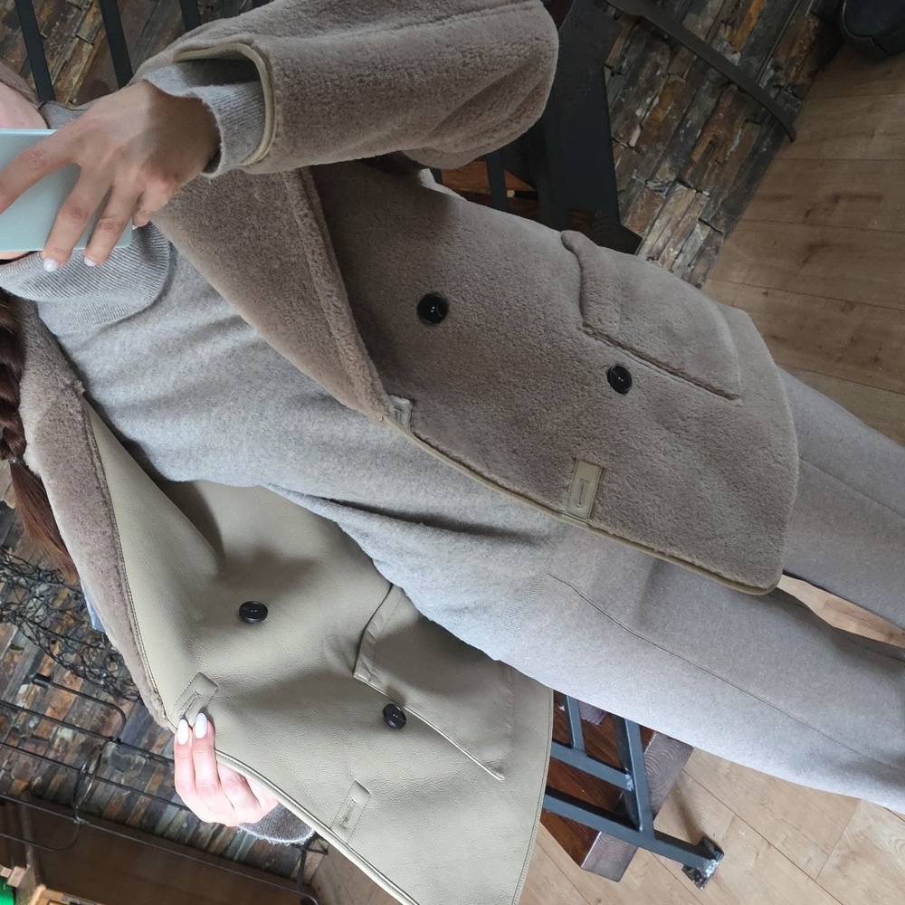 REVERSIBLE DOUBLE-FACED COAT - Picture 7 of 17